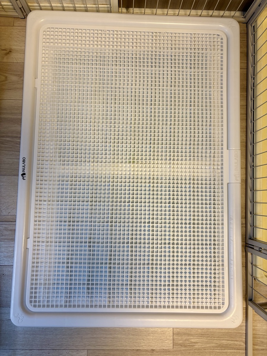 犬ラボ(INULABO)高床式トイレトレー XXLサイズ 実物